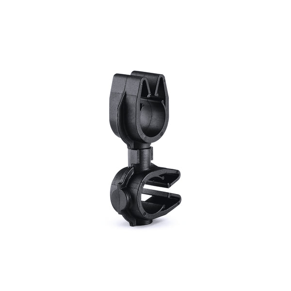 HellermannTyton 156-02060 | MOC Clip to MOC Clip Perpendicular, 10 mm, 10 mm Perpendicular, PA66HIRHSUV, Black, 1000/ctn