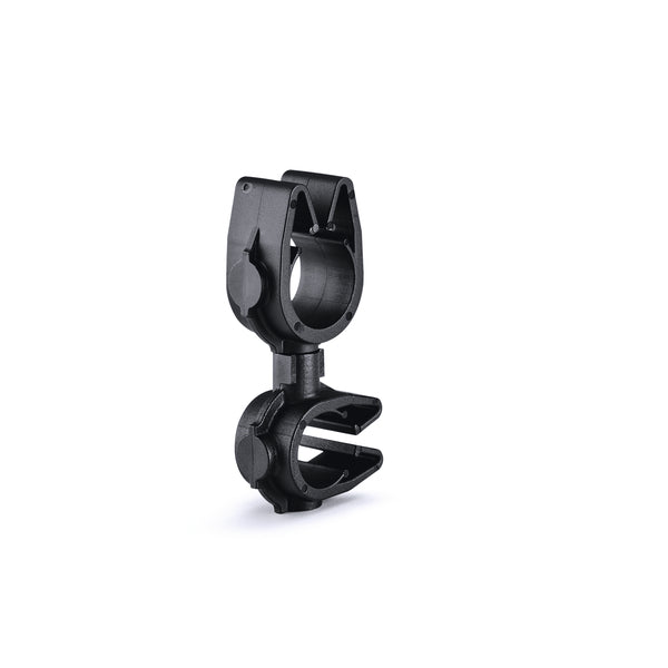 HellermannTyton 156-02061 | MOC Clip to MOC Clip Perpendicular, 10 mm, 12 mm Perpendicular, PA66HIRHSUV, Black, 1000/ctn