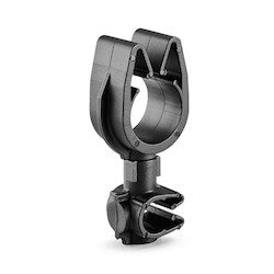 HellermannTyton 156-02081 | MOC Clip to MOC Clip Perpendicular, 12 mm, 7 mm Perpendicular, PA66HIRHSUV, Black, 1000/ctn