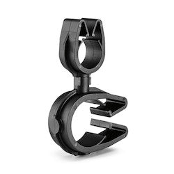 HellermannTyton 156-02088 | MOC Clip to MOC Clip Perpendicular, 12 mm, 19 mm Perpendicular, PA66HIRHSUV, Black, 1000/ctn