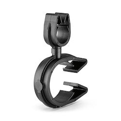 HellermannTyton 156-02090 | MOC Clip to MOC Clip Perpendicular, 12 mm, 26 mm Perpendicular, PA66HIRHSUV, Black, 1000/ctn