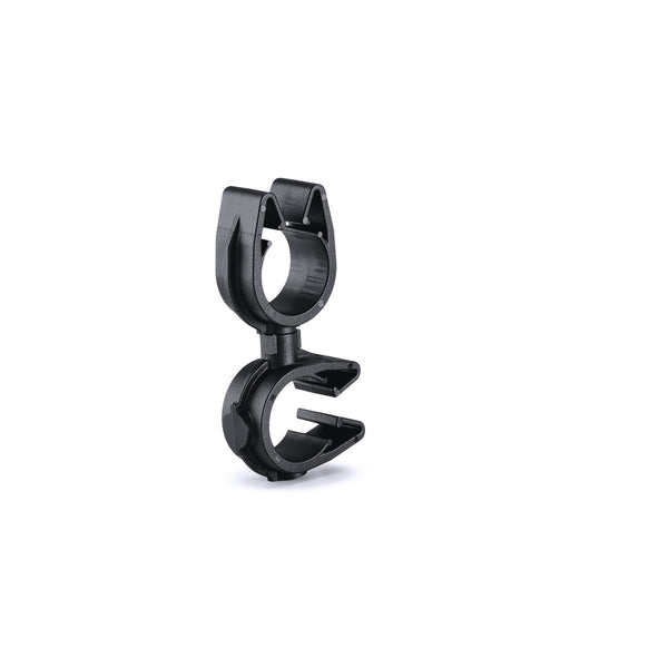 HellermannTyton 156-02110 | MOC Clip to MOC Clip Perpendicular, 14 mm, 14 mm Perpendicular, PA66HIRHSUV, Black, 1000/ctn