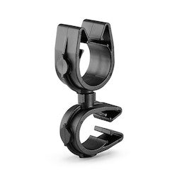 HellermannTyton 156-02134 | MOC Clip to MOC Clip Perpendicular, 16 mm, 14 mm Perpendicular, PA66HIRHSUV, Black, 1000/ctn
