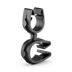 HellermannTyton 156-02136 | MOC Clip to MOC Clip Perpendicular, 16 mm, 19 mm Perpendicular, PA66HIRHSUV, Black, 1000/ctn