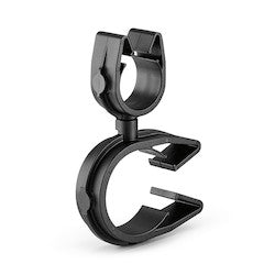 HellermannTyton 156-02138 | MOC Clip to MOC Clip Perpendicular, 16 mm, 26 mm Perpendicular, PA66HIRHSUV, Black, 1000/ctn
