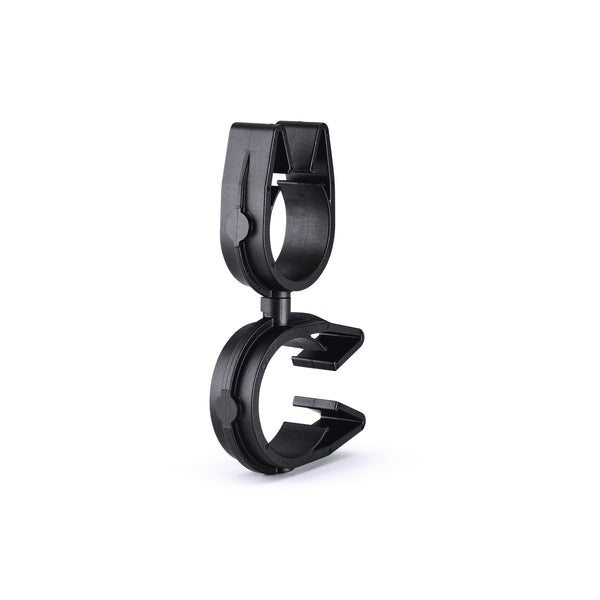 HellermannTyton 156-02209 | MOC Clip to MOC Clip Perpendicular, 26 mm, 22 mm Perpendicular, PA66HIRHSUV, Black, 1000/ctn