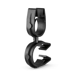 HellermannTyton 156-02209 | MOC Clip to MOC Clip Perpendicular, 26 mm, 22 mm Perpendicular, PA66HIRHSUV, Black, 1000/ctn