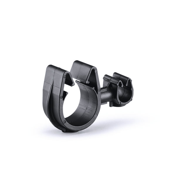 HellermannTyton 156-02300 | MOC Clip to MOC Clip, 6 mm, 16 mm, PA66HIRHSUV, Black, 1000/ctn