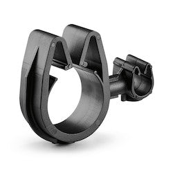 HellermannTyton 156-02301 | MOC Clip to MOC Clip, 6 mm, 19 mm, PA66HIRHSUV, Black, 1000/ctn