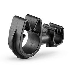 HellermannTyton 156-02309 | MOC Clip to MOC Clip, 7 mm, 12 mm, PA66HIRHSUV, Black, 1000/ctn