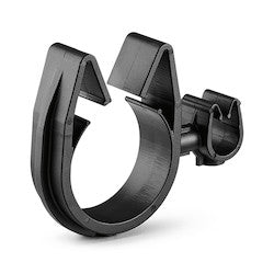 HellermannTyton 156-02333 | MOC Clip to MOC Clip, 9 mm, 26 mm, PA66HIRHSUV, Black, 1000/ctn