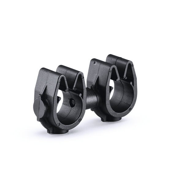 HellermannTyton 156-02334 | MOC Clip to MOC Clip, 10 mm, 10 mm, PA66HIRHSUV, Black, 1000/ctn