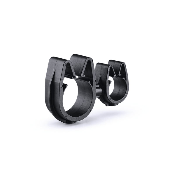 HellermannTyton 156-02338 | MOC Clip to MOC Clip, 10 mm, 19 mm, PA66HIRHSUV, Black, 1000/ctn