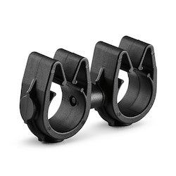 HellermannTyton 156-02342 | MOC Clip to MOC Clip, 12 mm, 12 mm, PA66HIRHSUV, Black, 1000/ctn