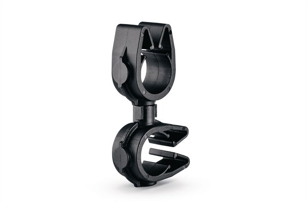 HellermannTyton 156-02342 | MOC Clip to MOC Clip, 12 mm, 12 mm, PA66HIRHSUV, Black, 1000/ctn