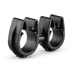 HellermannTyton 156-02343 | MOC Clip to MOC Clip, 12 mm, 14 mm, PA66HIRHSUV, Black, 1000/ctn
