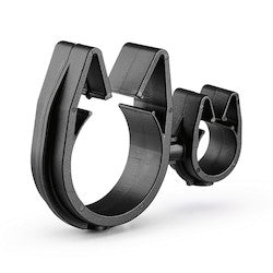 HellermannTyton 156-02348 | MOC Clip to MOC Clip, 12 mm, 26 mm, PA66HIRHSUV, Black, 1000/ctn