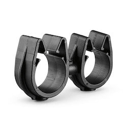 HellermannTyton 156-02350 | MOC Clip to MOC Clip, 14 mm, 16 mm, PA66HIRHSUV, Black, 1000/ctn