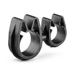 HellermannTyton 156-02356 | MOC Clip to MOC Clip, 16 mm, 19 mm, PA66HIRHSUV, Black, 1000/ctn