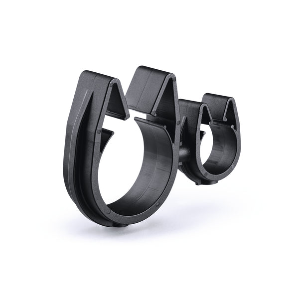 HellermannTyton 156-02359 | MOC Clip to MOC Clip, 16 mm, 26 mm, PA66HIRHSUV, Black, 1000/ctn