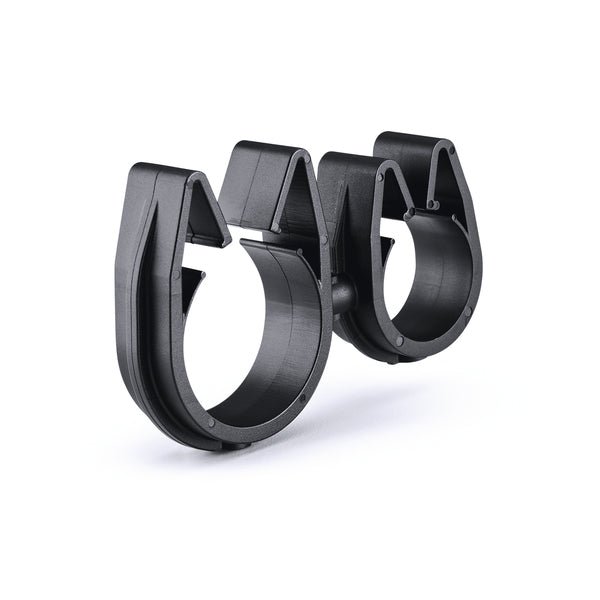 HellermannTyton 156-02363 | MOC Clip to MOC Clip, 19 mm, 26 mm, PA66HIRHSUV, Black, 1000/ctn