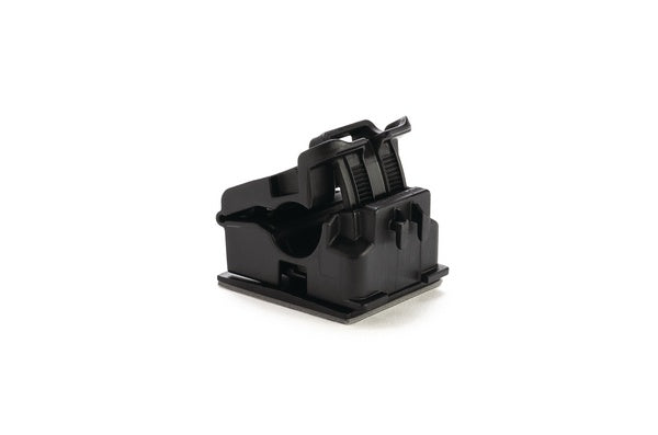 HellermannTyton 156-02624 | In-Line Ratchet Clamp, 0.24" - 0.54" Bundle Dia., MB5A, PA66HIRHSUV, Black, 250/CTN