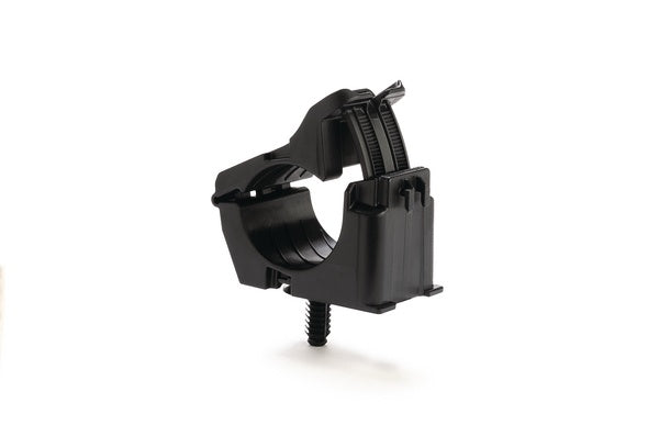 HellermannTyton 156-02636 | In-Line Ratchet Clamp, 0.76" - 1.42" Bundle Dia., FT6.5LG, PA66HIRHSUV, Black, 250/CTN