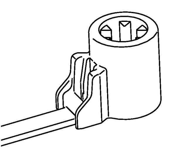 HellermannTyton 157-00252 | T50SOSSBS5E-2 BLK HS