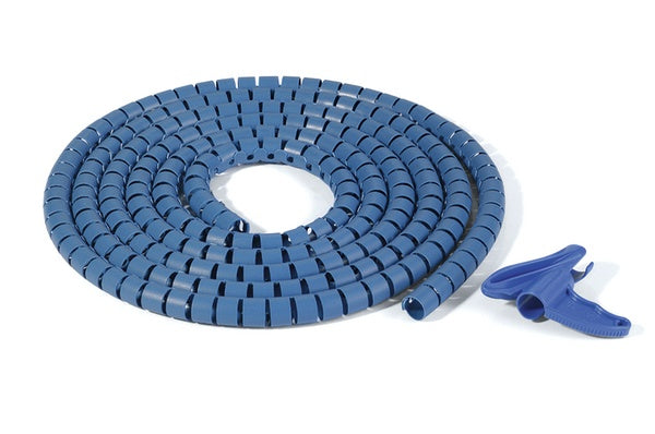 HellermannTyton 161-66200 | Helawrap Metal-Content, HWPPMC21, .83" Dia, PP/SS, Blue, 82 ft/roll