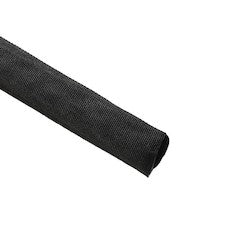 HellermannTyton 170-03205 | Braided Sleeving, Heavy Duty, 2" Dia., PA6, Black, 50 ft/Reel