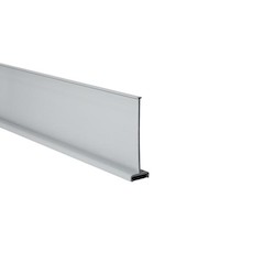 HellermannTyton 181-00303 | Wiring Duct Divider, 3" High, Pvc, Gray, 120 Ft/Carton