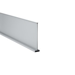 HellermannTyton 181-00304 | Wiring Duct Divider, 4" High, Pvc, Gray, 120 Ft/Carton