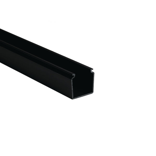 HellermannTyton 181-15500 | Solid Wall Wiring Duct, 1.5" X 1.5", Non-Adhesive, Pvc, Black, 120Ft/Carton