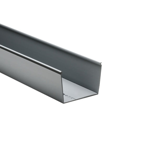 HellermannTyton 181-43001 | Solid Wall Wiring Duct, 4" X 3", Non-Adhesive, Pvc, Gray, 120Ft/Carton