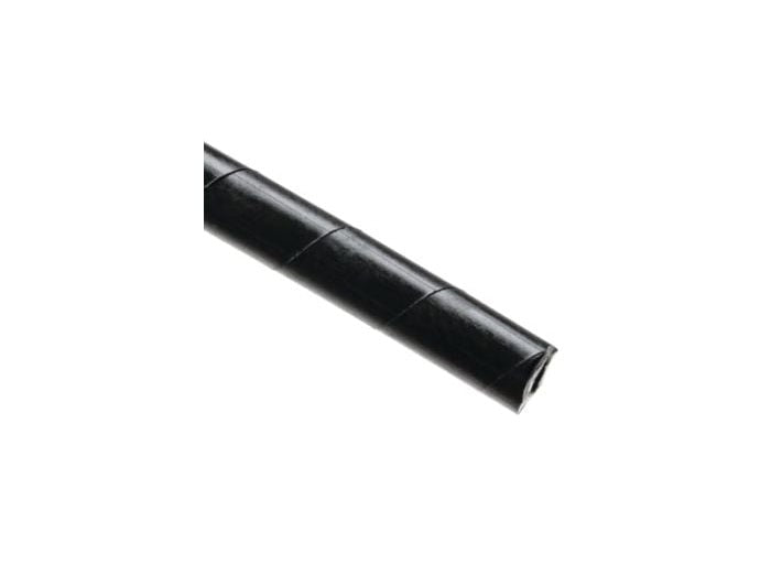 HellermannTyton 1N0C | Spiralwrap Protective Sheathing, .13" Diameter, PA6, Black, 100 ft/roll