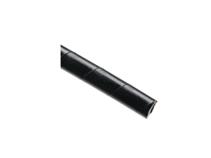 HellermannTyton 1NFP0C | Spiralwrap Protective Sheathing, .13" Diameter, PE, Black, 100 ft/roll