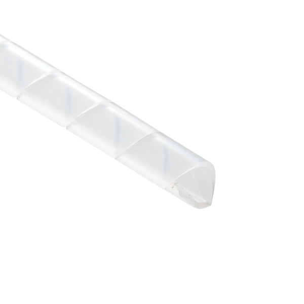 HellermannTyton 2NFP9C | Spiralwrap Protective Sheathing, .25" Diameter, PE, Natural, 100 ft/roll