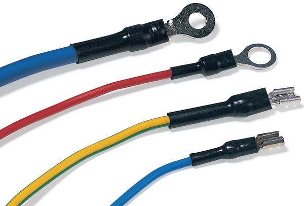 HellermannTyton 300-30957 | Heat Shrink Tubing, Non-Adh, 2:1 Shrink Ratio, 0.37 Supp/.17" Recov Dia, Po-X, Grn/Yel, 16.4Ft/Pkg