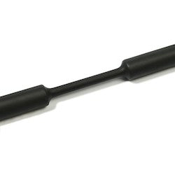 HellermannTyton 309-60319 | Heat Shrink Tubing, Bulk Reel, 2:1 Shrink Ratio, 1.25", 31.8/15.9 mm Dia., PO, Black, 100 ft/Reel