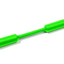 HellermannTyton 309-60331 | Heat Shrink Tubing, Bulk Reel, 2:1 Shrink Ratio, 1.5", 38.1/19.1 mm Dia., PO, Green, 100 ft/Reel