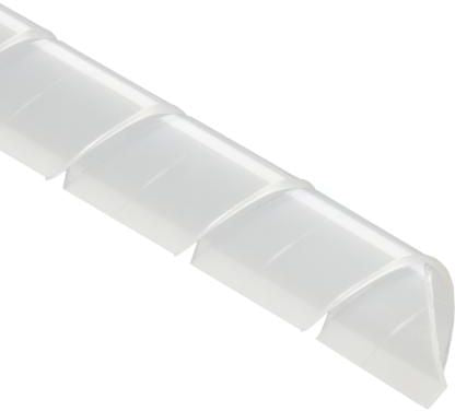 HellermannTyton 3N9C | Spiral Wrap Protective Sheathing, 0.5" Dia., PA6, Natural, 100 ft/Roll