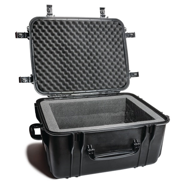 HellermannTyton 556-00238 | Tt230 Series Carry Case, 25.52" X 19.5" X 13.08", Die Cut Interior, 8" Deep Cavities, Black, 1/Pkg