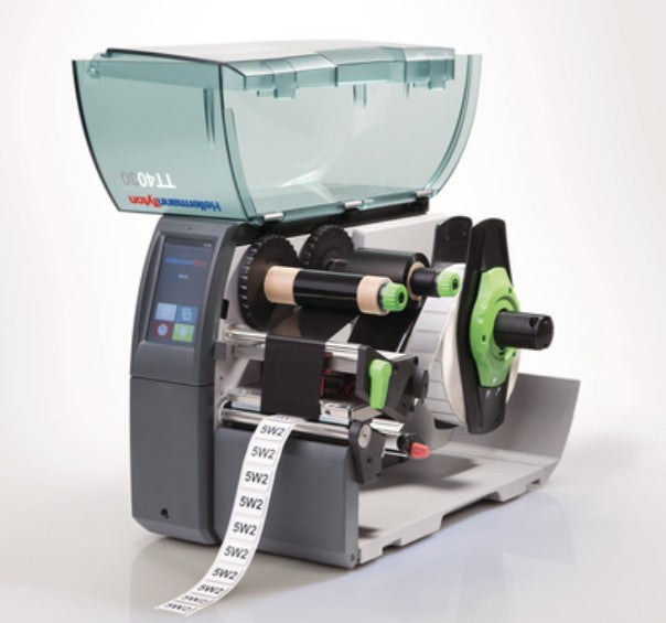 HellermannTyton 556-04037 | Desktop Thermal Transfer Printer, 300 dpi, Grey