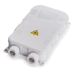 HellermannTyton CCP-SAA-W | Customer Connection Point, with SC-APC Simplex Adapter, PC, White, 1/pkg