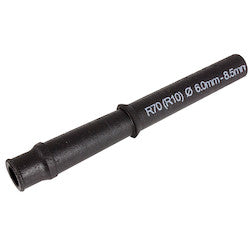 HellermannTyton CL-R70-10 | Cablelok R70 6.0 - 8.5 mm x 10, CR, Black, 1/pkg