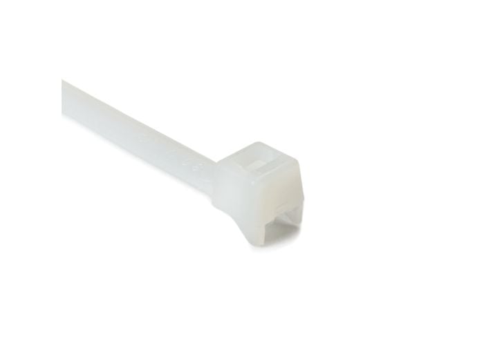 HellermannTyton CTT60R9M4 | Clamp Tie, 8" Long, 60lb Tensile Strength, PA66, Natural, 1000/pkg
