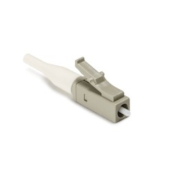 HellermannTyton FCLC | Connector, Fiber Optic LC Multimode 900um (Beige) Simplex (BTW)-Epoxy & Polish