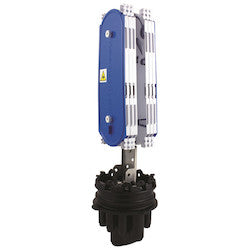 HellermannTyton FRBTBAXXEB6X | FRBU, A Length, 11 Port, 6x Med Hellapon, PP, Black, 1/pkg