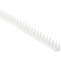HellermannTyton FTB | Grommet, Panel Thickness 0.051''-0.083'', Ptfe, Natural, 9.7Ft/Pkg