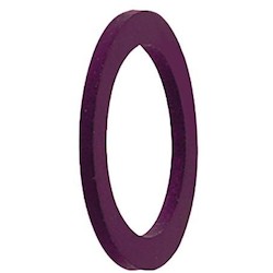 HellermannTyton FW20 | HelaGuard M20 Fiber Sealing Washer, 20mm Dia, Vulcanized Fiber, Red, 10 pcs/pkg